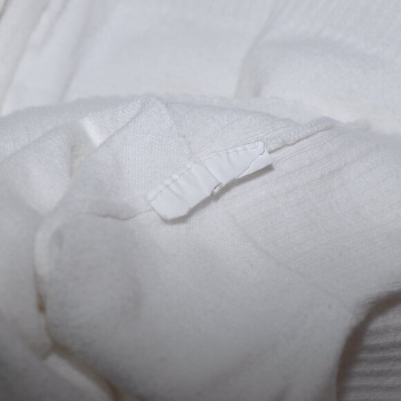 XL White Hoodie ¾ Sleeves Full Zipper No Pockets AUC Motherhood Maternity Womens - Picture 6 of 6